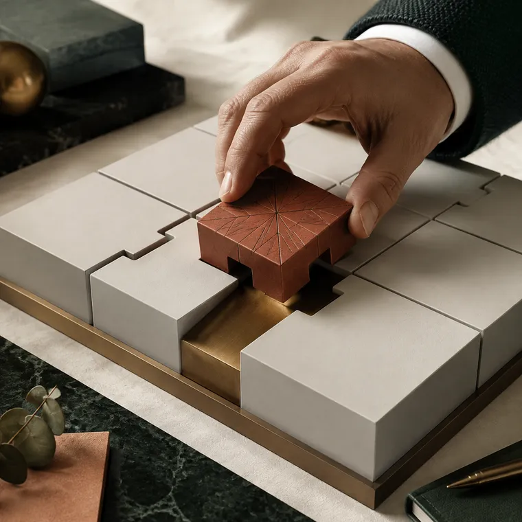 A tailored module fitted into a flexible business system